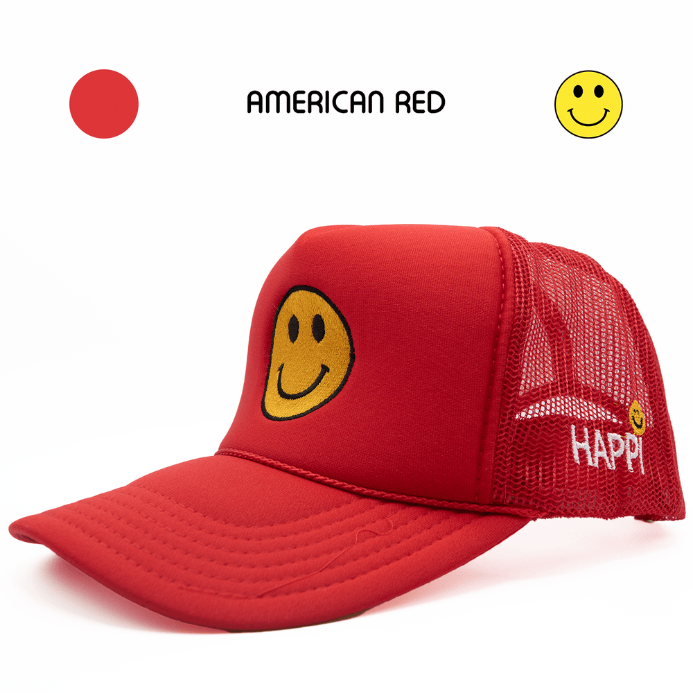 
                  
                    HAPPI HATS - AMERICAN RED TRUCKER - Happi Hats
                  
                