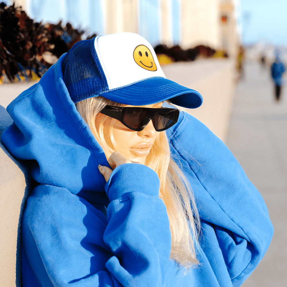
                  
                    HAPPI HATS - BOHEMIAN BLUE TRUCKER - Happi Hats
                  
                