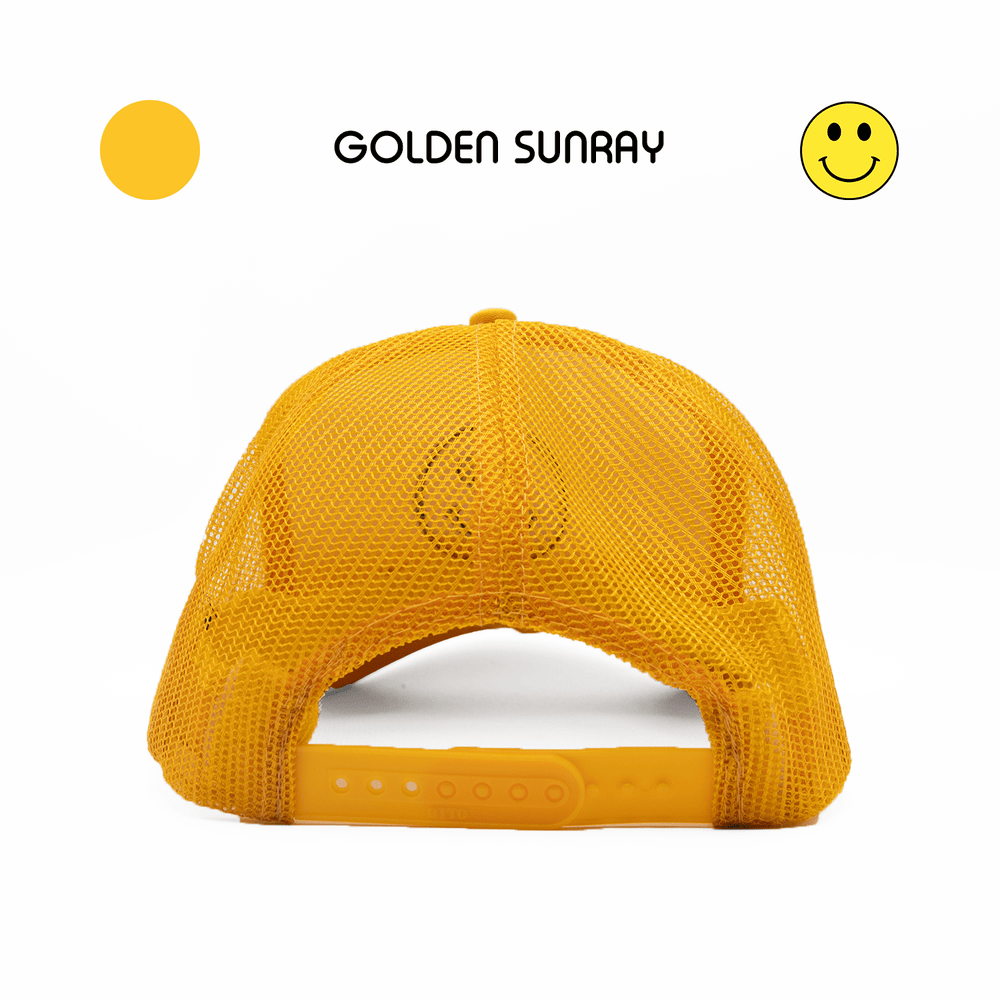 
                  
                    HAPPI HATS - GOLDEN SUNRAY TRUCKER - Happi Hats
                  
                