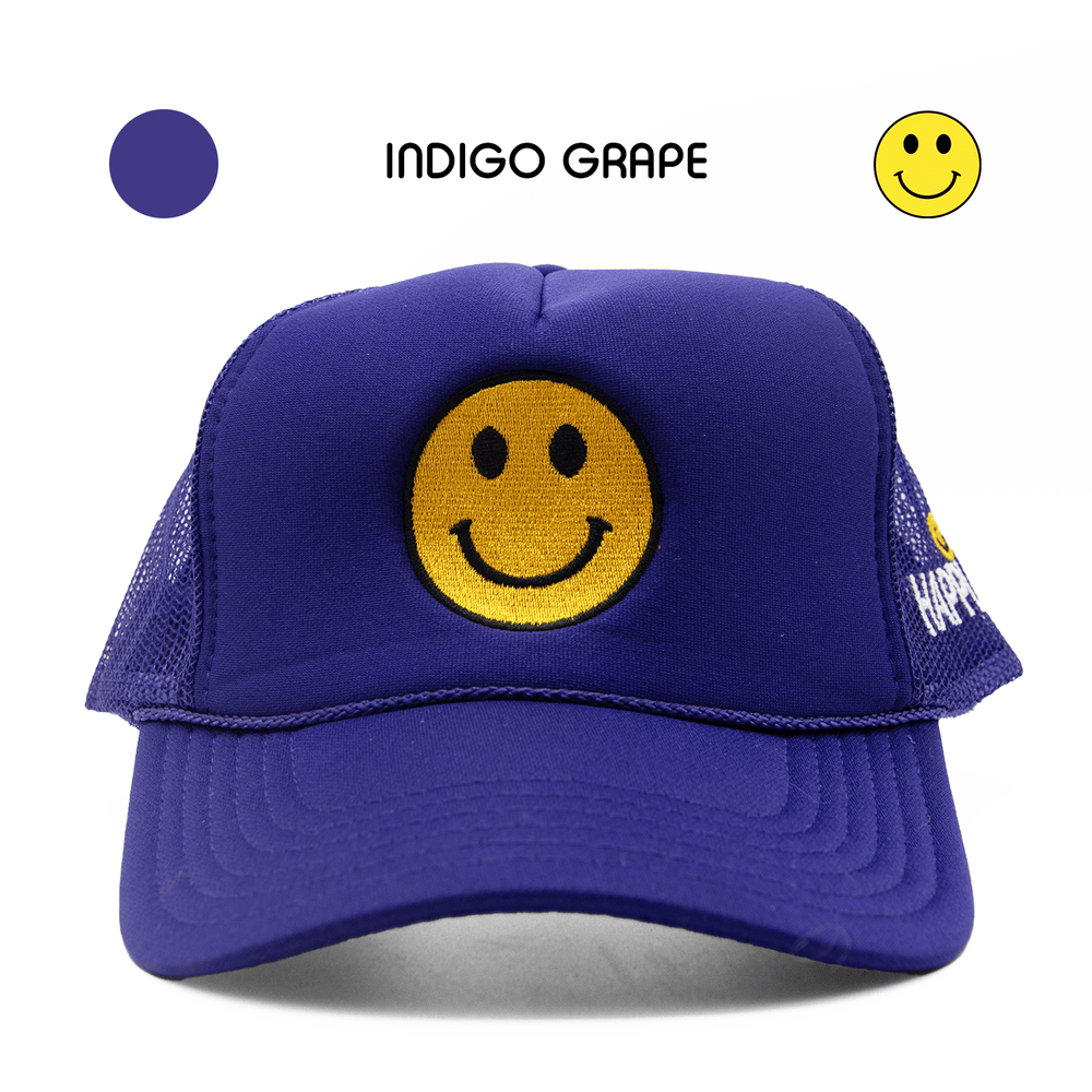 HAPPI HATS - INDIGO GRAPE TRUCKER - Happi Hats