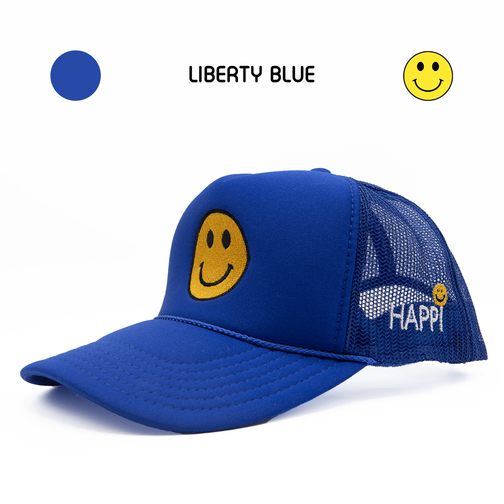 
                  
                    HAPPI HATS - LIBERTY BLUE TRUCKER - Happi Hats
                  
                
