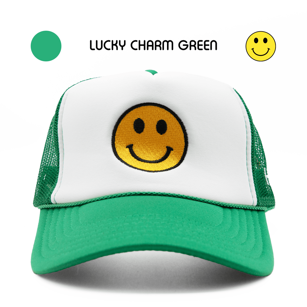 HAPPI HATS - LUCKY CHARM GREEN TRUCKER - Happi Hats