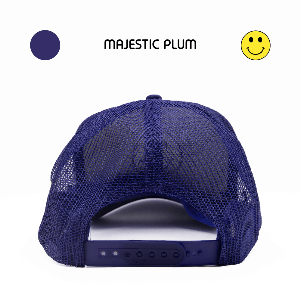 
                  
                    HAPPI HATS - MAJESTIC PLUM TRUCKER - Happi Hats
                  
                