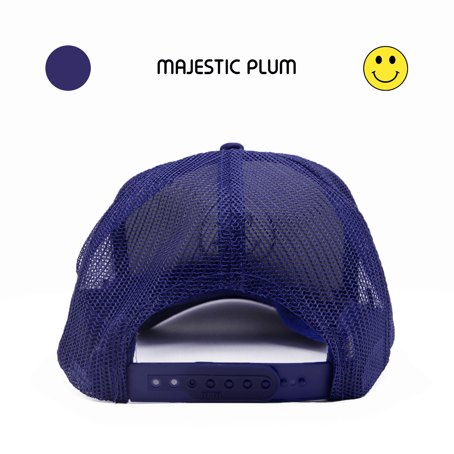 
                  
                    HAPPI HATS - MAJESTIC PLUM TRUCKER - Happi Hats
                  
                