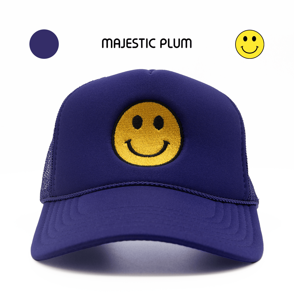 HAPPI HATS - MAJESTIC PLUM TRUCKER - Happi Hats