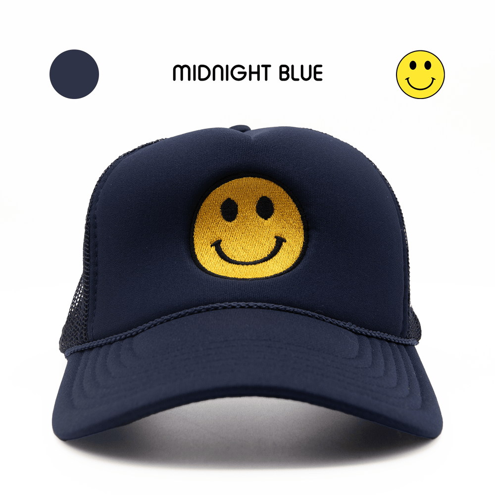 HAPPI HATS - MIDNIGHT BLUE TRUCKER - Happi Hats