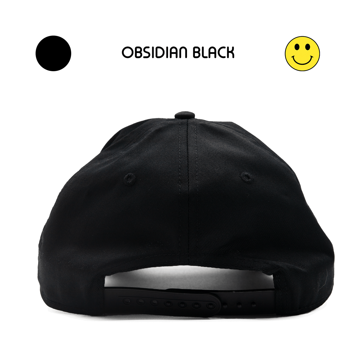 
                  
                    HAPPI HATS - OBSIDIAN BLACK TRUCKER - Happi Hats
                  
                