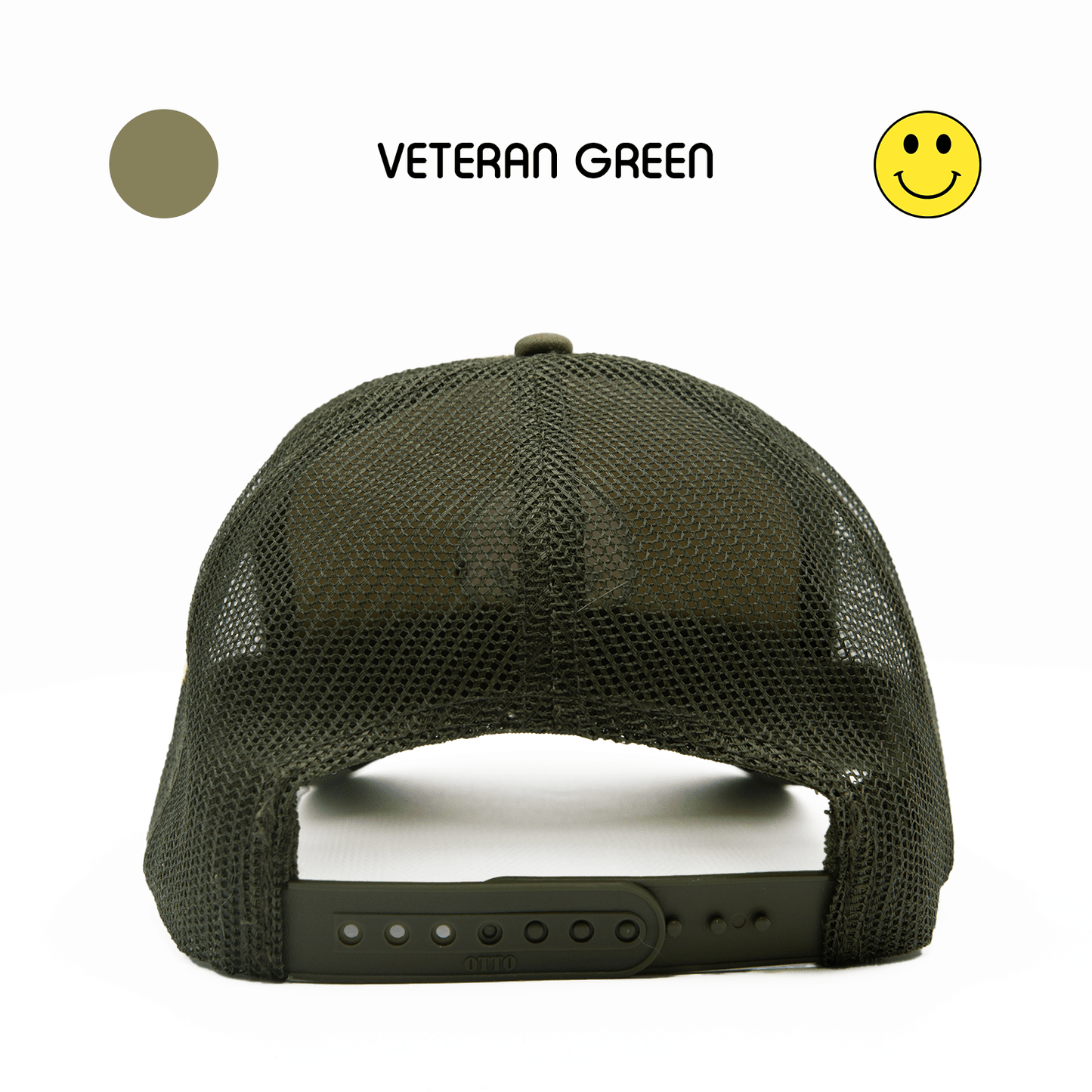 
                  
                    HAPPI HATS - VETERAN GREEN TRUCKER - Happi Hats
                  
                